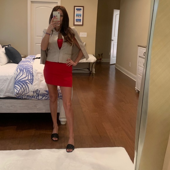 BCBGmaxazria faux suede capelet “Garry” - Picture 5 of 10